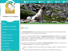 Tablet Screenshot of pastoralepyreneenne.fr